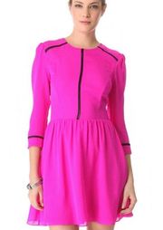 Dolce Vita Ives Dress pink Fuchsia Silk size M