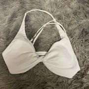 White Sports Bra