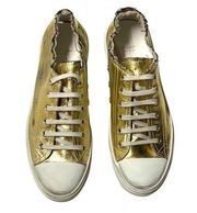 Saint Laurent Bedford Low top Distressed Sneakers