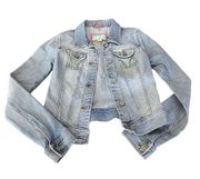 HOLLISTER Light wash denim Jean jacket size small