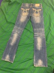 Low Rise Bootcut Jeans