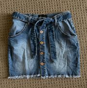 Denim Skirt