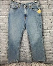 Vintage Lucky Brand Rancher Flare Size Womens 14/32 Distressed Jeans NWT