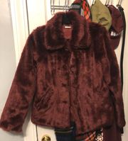 JOUJOU Faux Fur Jacket