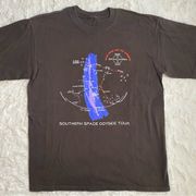 Retro Ryan Adams and the Cardinals 2006 Southern Space Odysee Tour Graphic Tee