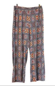 Christopher & Banks High Rise Wide Leg Palazzo Pants Women's Size Large