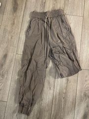 Abercrombie YPB JOGGERS In Tan