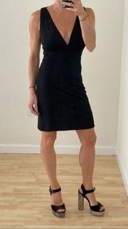 Vintage 1990s XOXO Slip On Body Con Dress Sz Small