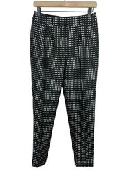 KATE SPADE Polka Dot Avery Pleated Tapered Pants