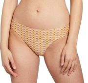 Kona Sol Women’s Ribbed Medium Coverage Hipster Bikini Bottom Size Large NWT