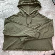 Good hYOUman cropped hoodie size small