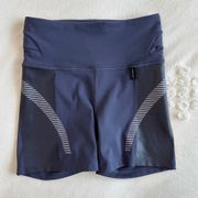 Athleta x Allyson Felix Legend Shortie Biker Shorts - Violet Blue - XS