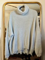 Knit Turtleneck Sweater