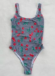 Cherry Swimsuit One Piece Bodysuit