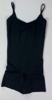 Spanx shaper shorts bodysuit size XL black undergarment shapewear