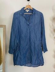 Cloth and Stone denim Lyocell tunic