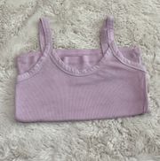 lavender purple tank top