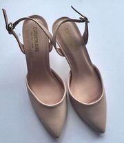 Cushionaire Memory Foam Women's Petula  Sling Back  Point Toe Dress Pump Sz 8