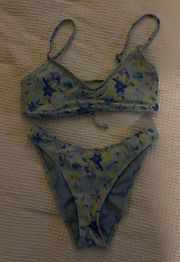 PacSun Floral  Bikini Set