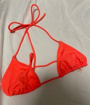 bright orange bikini t