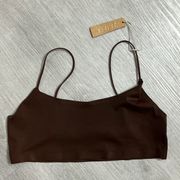 nwt //  bralette BR-SCN-0996 Cocoa size M