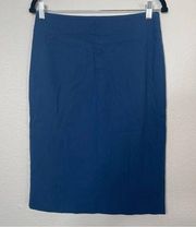 Classiques Entier Blue Pencil Skirt SIZE 6