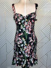 Likely Charleigh Smocked Floral Sleeveless Dress