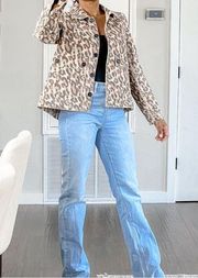 Veronica Beard Leopard Print Jacket (L)