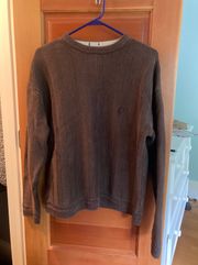 brown vintage looking sweater 