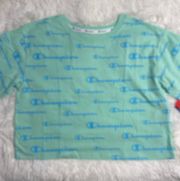 New  Mint Green Crop Top Size Small