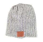 Love Your Melon Knit Beanie Hat Gray