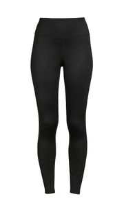 Women’s Juniors XXXL 21 Black High Rise Sueded  Ankle Leggings