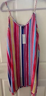 Francescas Sleeveless dress NWT Multicolor sz M