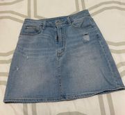 Jean Skirt