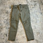Olive Green Capri Pants