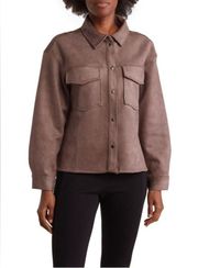 Nordstrom Brand Sanctuary Lurex Dakota Shacket