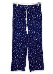 Cuddle Duds Christmas Tree Pajama Lounge Pants Small