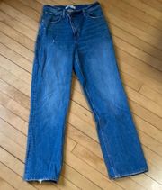 Abercrombie and Fitch 90s straight ultra high rise jeans