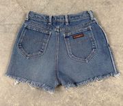 Wrangler  Vintage 70s High Rise Mini Shorts