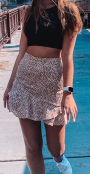 Pink Polkadot Skirt