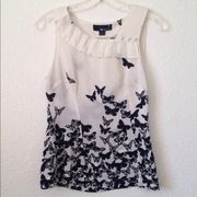 Ladies' XXI Collection Butterfly Silk Top sp