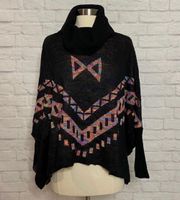 NEW Knit Poncho Sweater