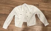 Old Navy White  Jean Jacket