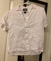 White Linen Shirt 