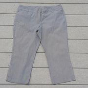 NY&CO Pinstripe Capri Pants Size 14