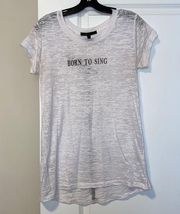 BCBGMAXAZRIA Burnout Tee