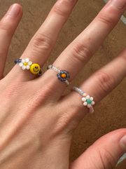 Bead Elastic Rings