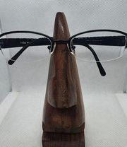 Vera Wang Plush Black Prescription Glasses Frames