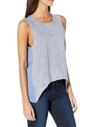 Bishop + Young Paulina Tank Top in Twilight Blue, Size XS