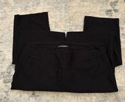 Black Pull On Pants